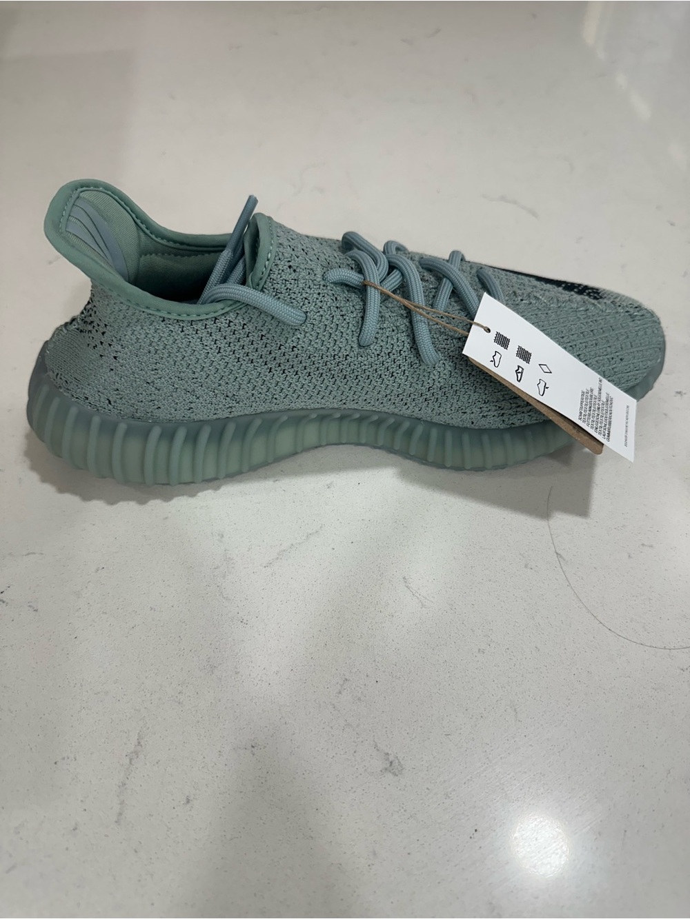 Adidas Yeezy Boost 350 V2 Salt Black Size 8 Brand New in Box - Picture 2 of 8